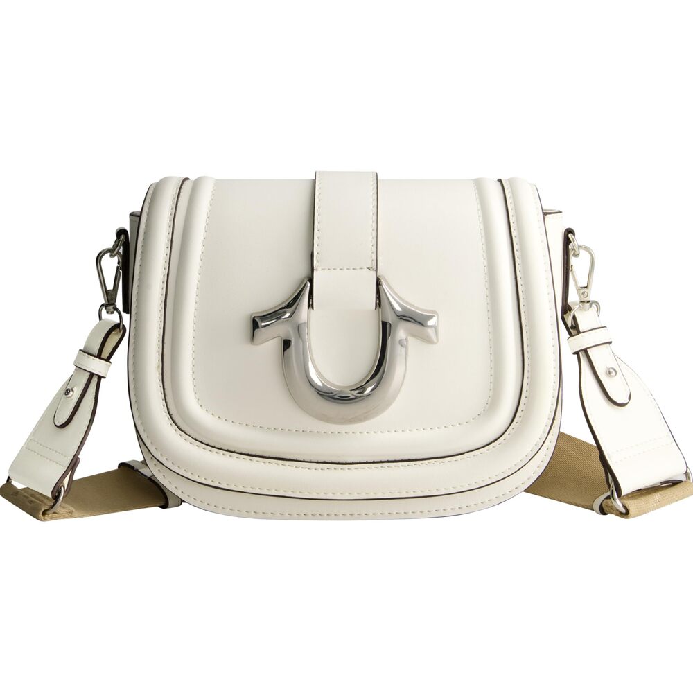7344 Shoulder Bag, Faux Leather Crossbody Purse with Adjustable Shoulder